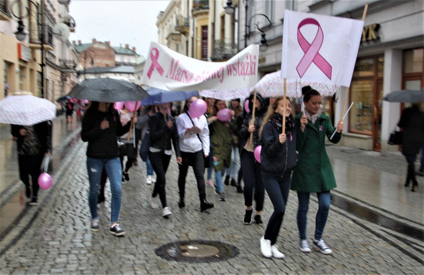 Nowy Sącz. 9 Marsz Różowej Wstążki czyli profilaktyka raka piersi