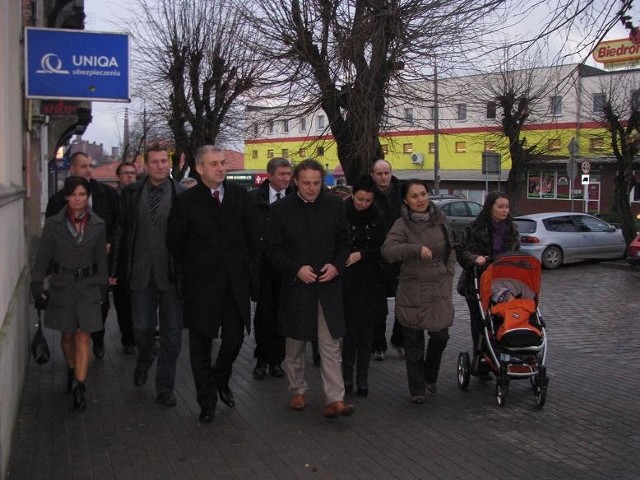 Grzegorz Napieralski odwiedził Chełmżę