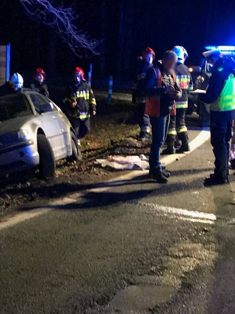 Wypadek na drodze krajowej 94. W Walidrogach zderzyły się...