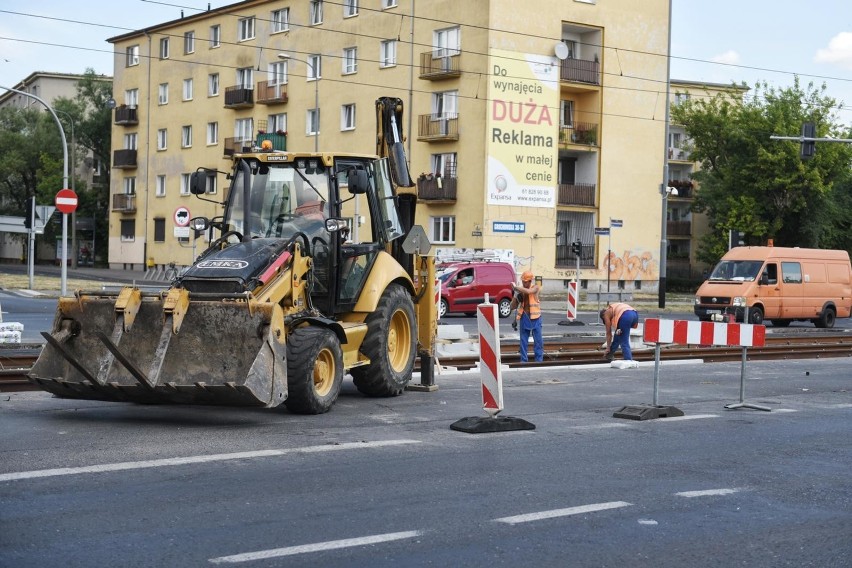 Ul. Grunwaldzka w 2018 miała na skrzyżowaniu z Grochowską...