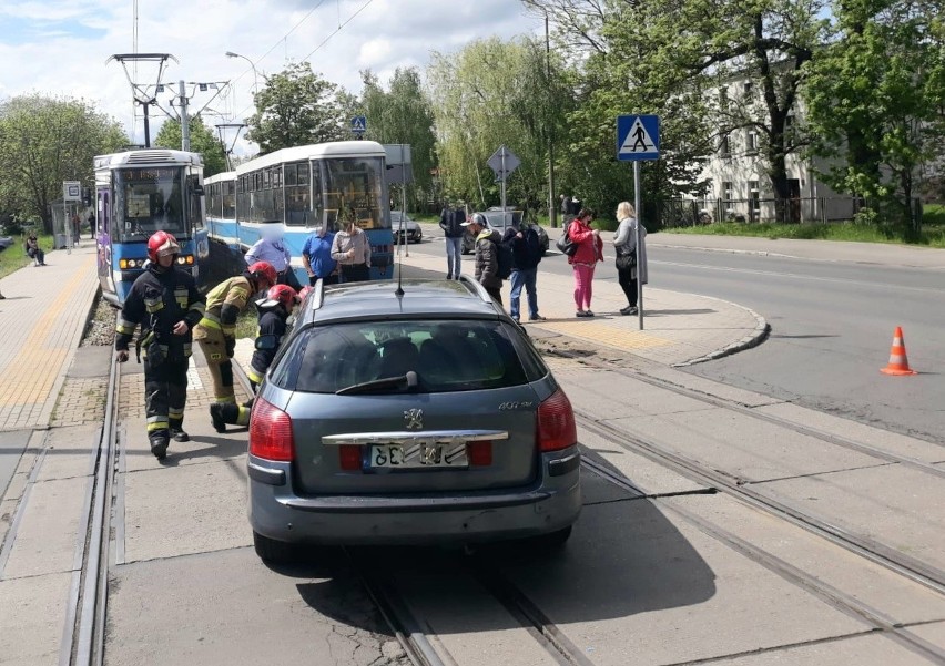 Wypadek na ul. Kosmonautów 20.05.2021