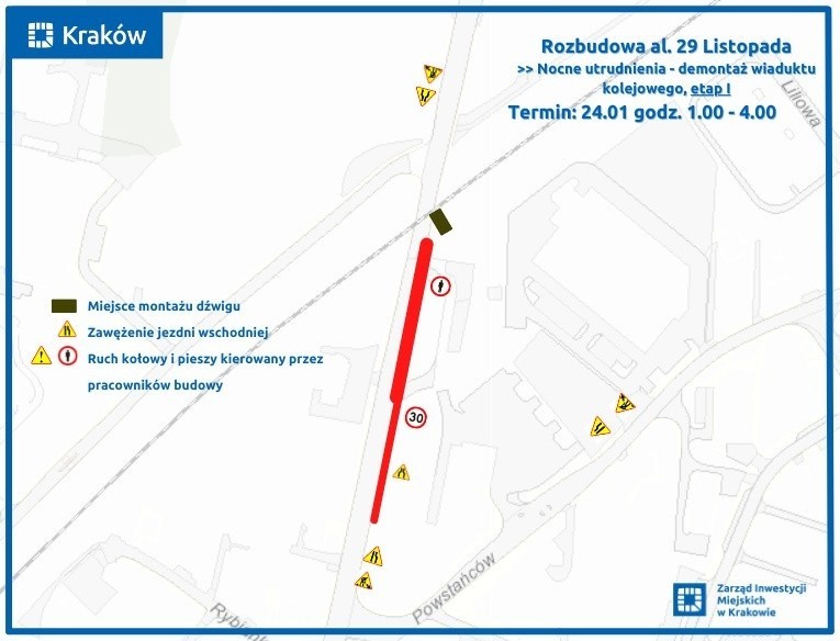 Kraków. Remont za remontem. To będzie tydzień sporych zmian na ulicach. Już od dziś pierwsze