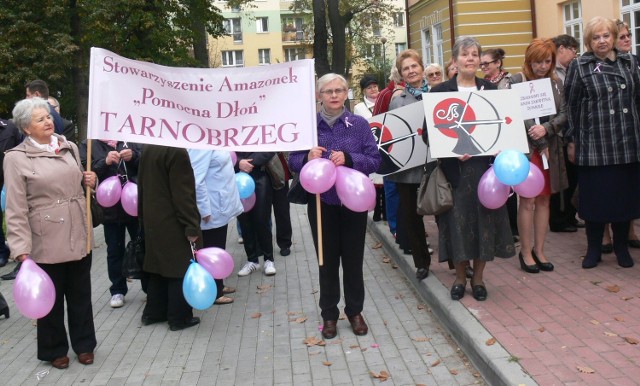 Organizatorem wczorajszego marszu Każdy inny - wszyscy równi" było Stowarzyszenia Amazonek "Pomocna Dłoń' w Tarnobrzegu.