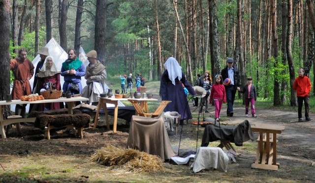 Archiwalne zdjęcie z "Majówki z historią" w Myślęcinku