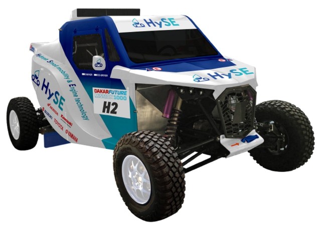 Model pojazdu HySE-X1 został zaprezentowany na stoisku Motorsports Program podczas Japan Mobility Show 2023 w Tokio.
