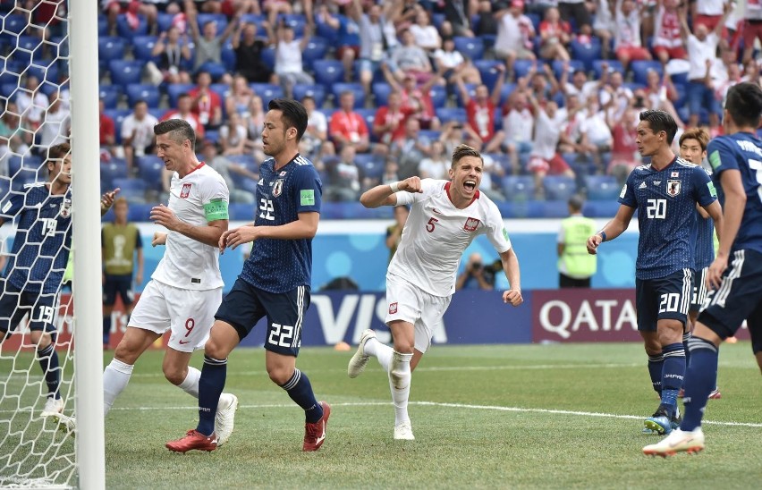 MŚ 2018 Japonia - Polska. Jan Bednarek strzelił gola dla...