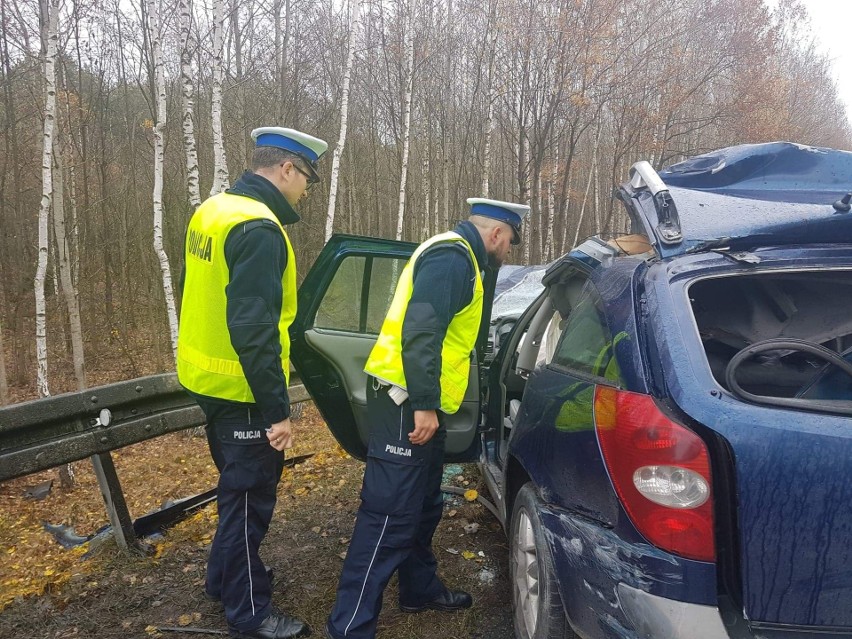 Włochówka. Wypadek śmiertelny w gminie Wizna na DK64. Droga...