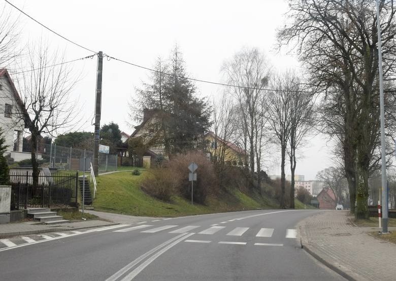 Przejście dla pieszych, które zostanie doświetlone.