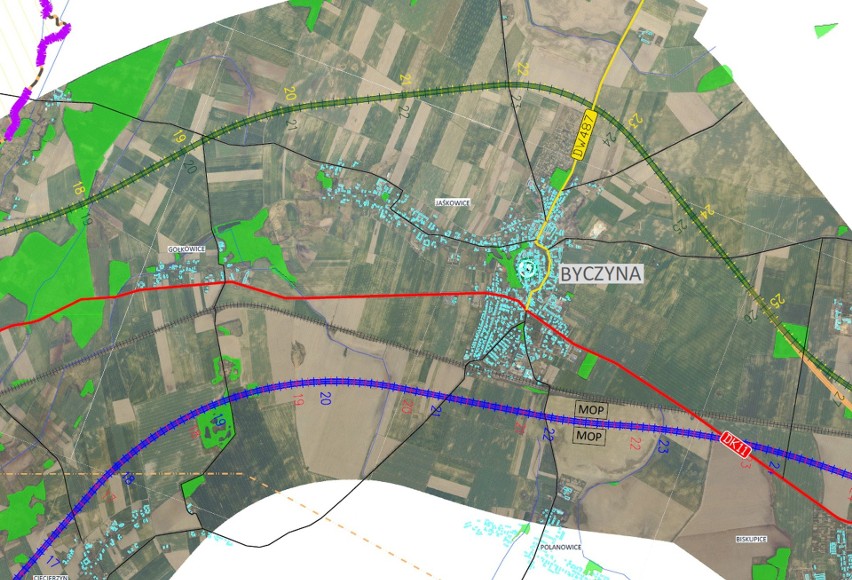 Tak będzie wyglądał przebieg drogi ekspresowej S11 na...
