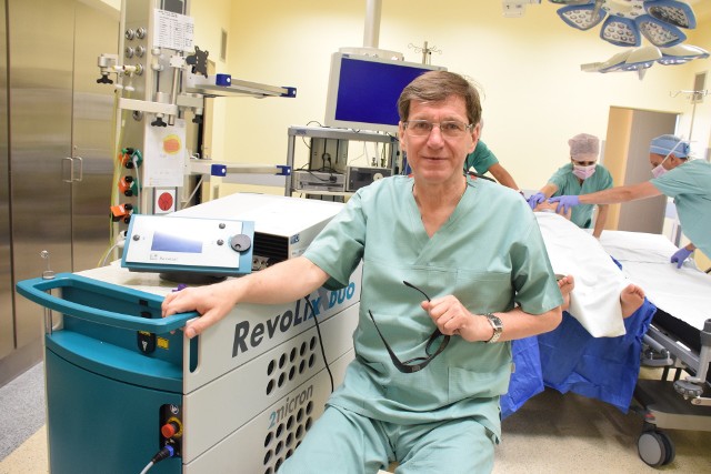 Dr Dariusz Sobieraj: urologia w szpitalu w Krośnie dysponuje nowoczesnym sprzętem.