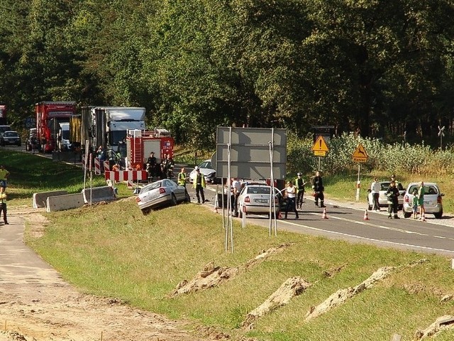 Do wypadku doszło w  czwartek po południu koło obwodnicy  Międzyrzecza.