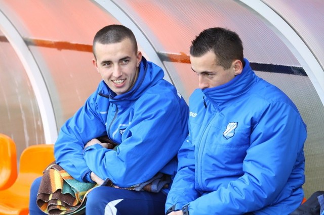 Krzysztof Kaczmarek (z lewej) i Kamil Nitkiewicz znaleźli się na liście transferowej.