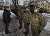 Dowódca Generalny Sił Zbrojnych w Szczecinie. Sprawdzał rosomaki 