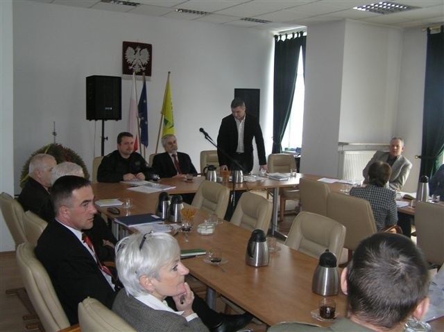 Posiedzenie Powiatowego Zespołu Zarządzania Kryzysowego w Przasnyszu