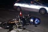 Ostrołęka. Wypadek na obwodnicy. Motocyklista poniósł śmierć 