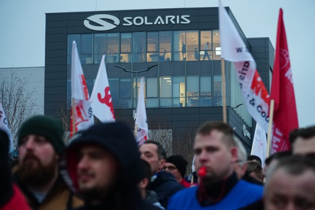 Strajk w Solarisie trwa od 24 stycznia
