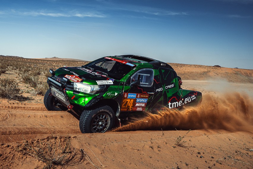 Proxcars TME Rally Team z łodzianką za kierownicą po dziesięciu odcinkach Rajdu Dakar! 