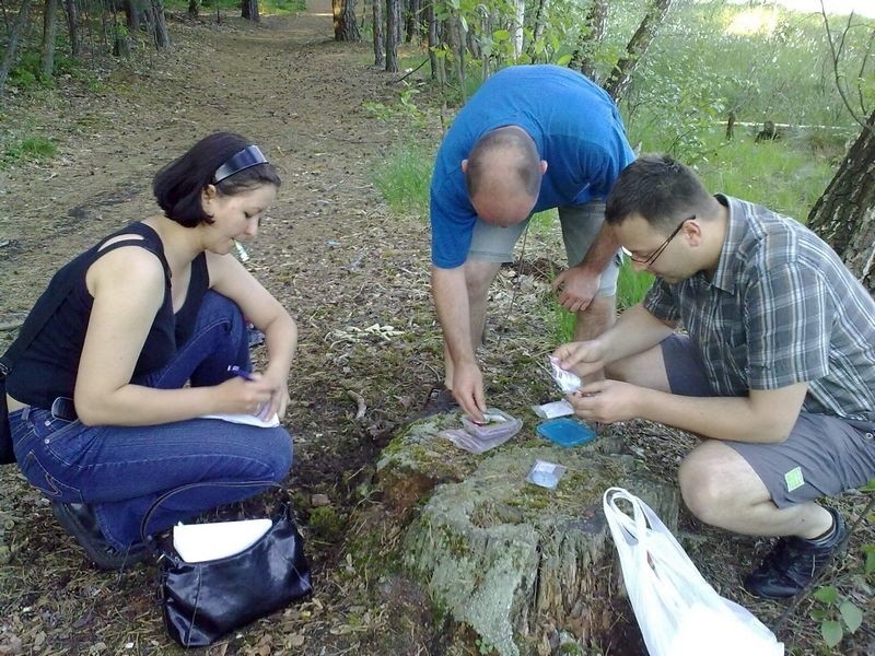 Skrzynka w drodze nad jezioro Kochanka - skarb odnaleziony...