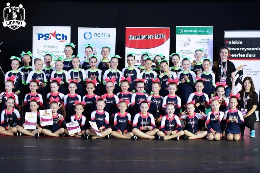 Mistrzynie Polski z Zielonek. Cheerleaderki pokazały swoją siłę