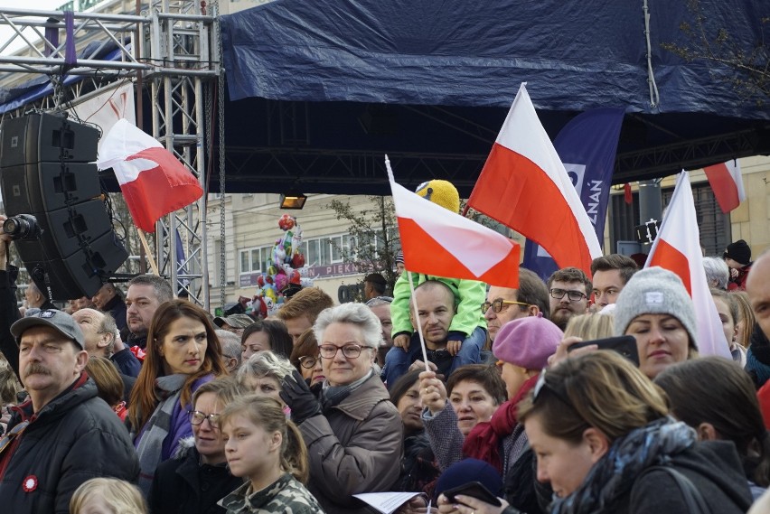 Poznaniacy świętują 100. rocznicę odzyskania niepodległości...