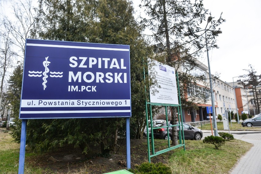 Szpital Morski im. PCK w Gdyni w Gdyni.