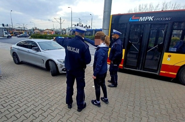 Wypadek na skrzyżowaniu ul. Legnickiej i Kwiskiej