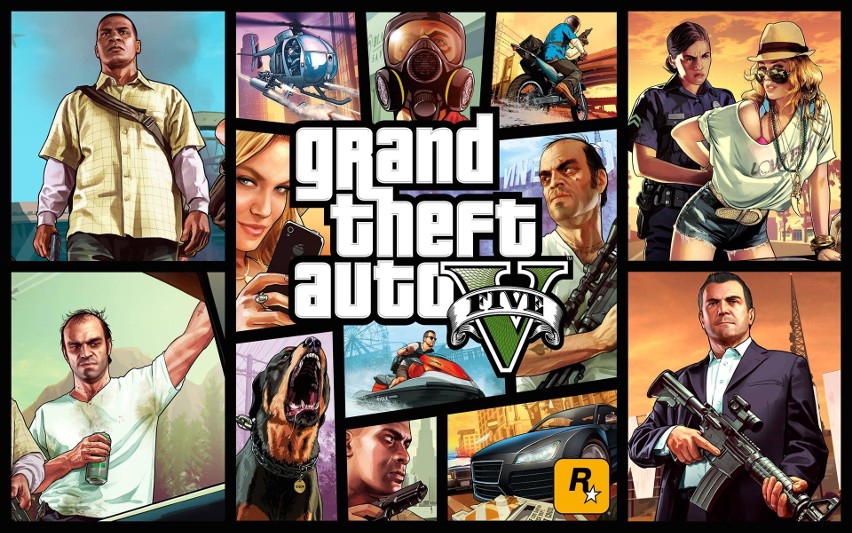 Grand Theft Auto V było w 2013 roku ogromnym przeskokiem...