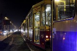 Wypadek na Kopcińskiego. Potrącenie pieszego przez tramwaj