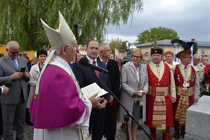 Odsłonięcie pomnika Jana Długosza w Kłobucku