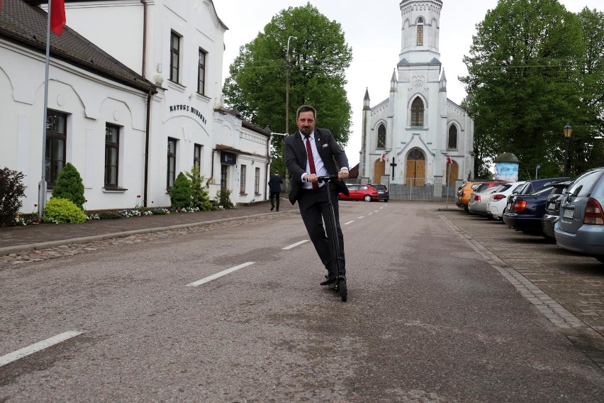 Radosław Dobrowolski, burmistrz Supraśla, bez wahania po raz...