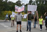 Protest mieszkańców Balic i Szczyglic. Nie znoszą potwornego hałasu i wzmagającego się ruchu samochodów