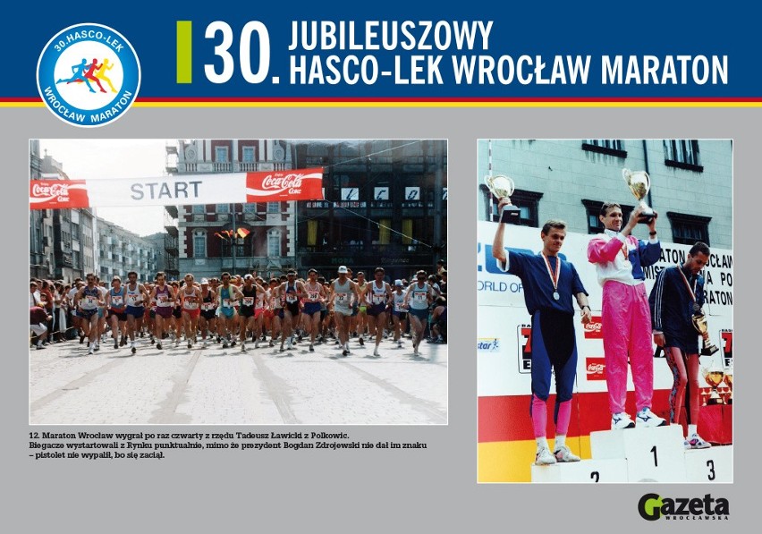 Historia Maratonu Wrocław na zdjęciach (ZOBACZ)