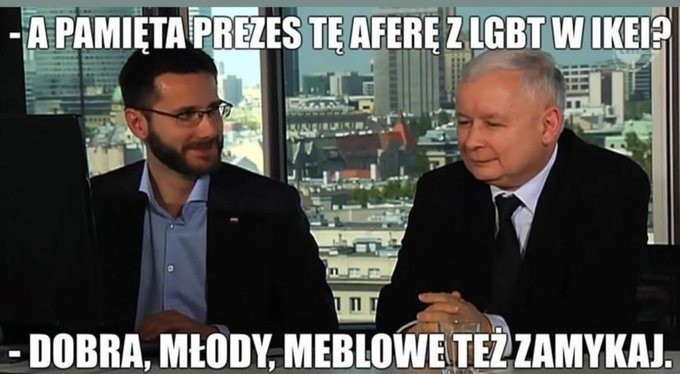 Memy z Kaczyńskim i Morawieckim to hit internetu. Premier i prezes PiS