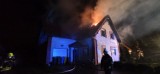 Pożar w Baninie! 1.05.2021 r. Spłonął dom jednorodzinny, nikomu nic się nie stało. Straty sięgają 250 tys. zł