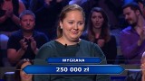 "Milionerzy" - Agata Langowska z Poznania wygrała 250 tys. zł. Zatrzymało ją pytanie o to, jak Maryja karci Dzieciątko na obrazie M. Ernsta