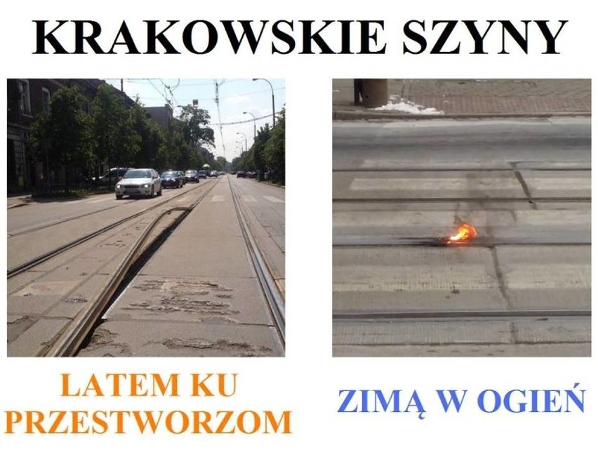 Ten tramwaj ma naprawdę pod Górkę (Narodową). Oto najlepsze memy o MPK w Krakowie!