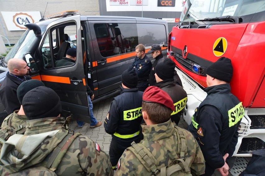 Bielsko-Biała: Uczyli strażaków, jak jeździć po górach ZDJĘCIA