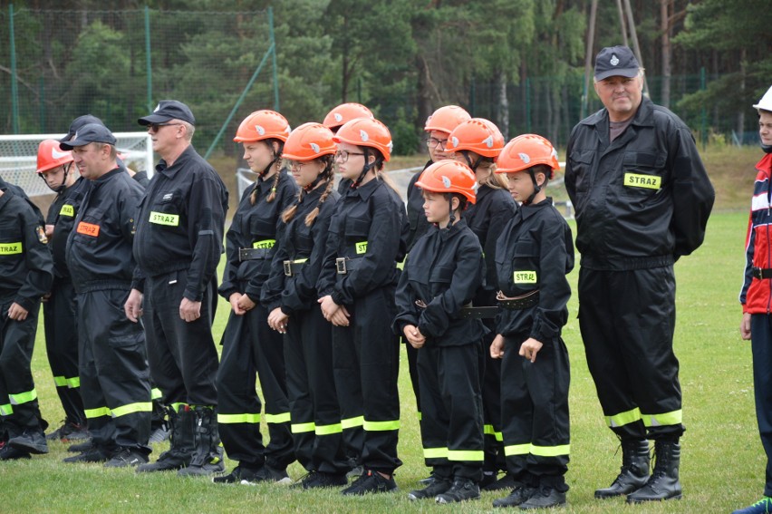 Zawody młodych strażaków w Studzienicach.