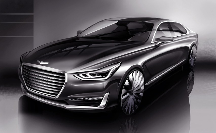 Hyundai zaprezentował pierwszy szkic modelu stworzonego w...