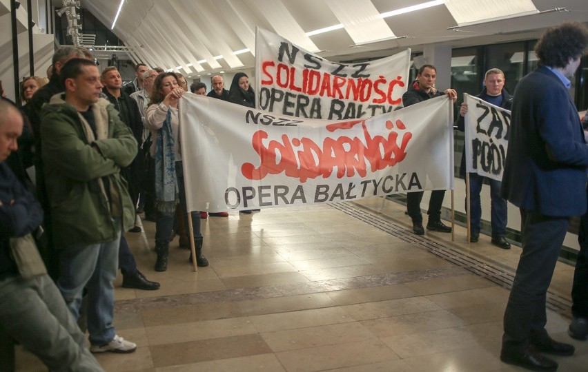 Strajk w Operze Bałtyckiej