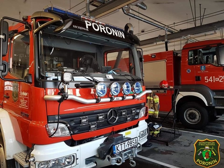 Strażacy ochotnicy z Poronina do akcji jeżdża m.in....