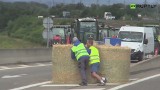 Blokady dróg we Francji. Rolnicy protestują przeciwko importowi towarów rolnych