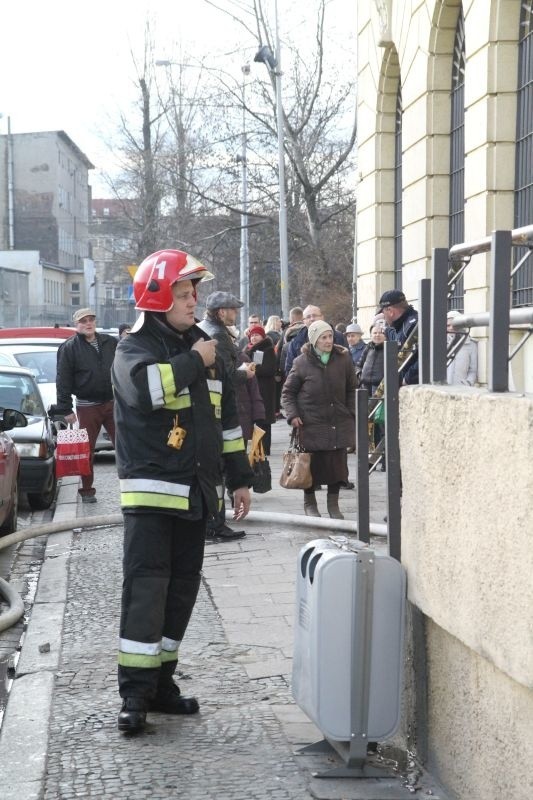 Pożar w Centrum Medycznym Dobrzyńska, Wrocław, 11.10.2015