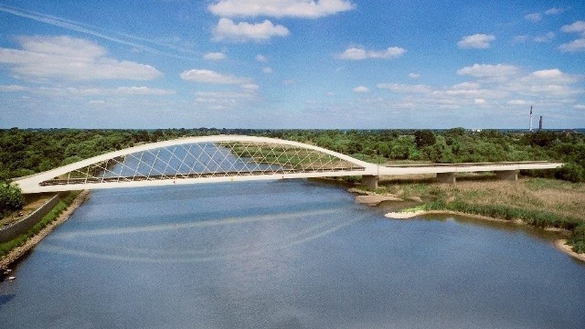 Tak ma wyglądać nowy most kolejowy na Odrze. Inwestycję realizuje strona niemiecka.