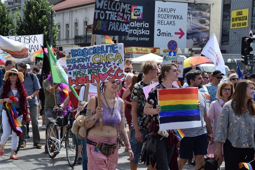 I Marsz Równości w Częstochowie. Były próby jego...