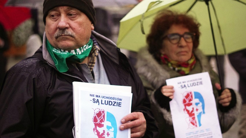 Marsz Granice Człowieczeństwa w Białymstoku. "Wielu Polaków zaraża się wirusem obojętności na cierpienie" (ZDJĘCIA)