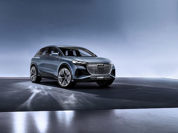 Audi Q4 e-tron concept...