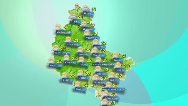 Pogoda w Wielkopolsce: Prognoza na wtorek, 28 lipca 2015