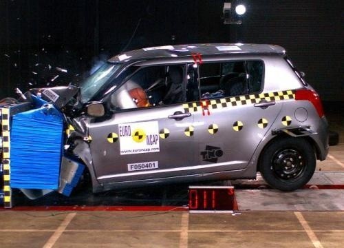 Fot. Euro NCAP: Suzuki Swift otrzymał cztery gwiazdki