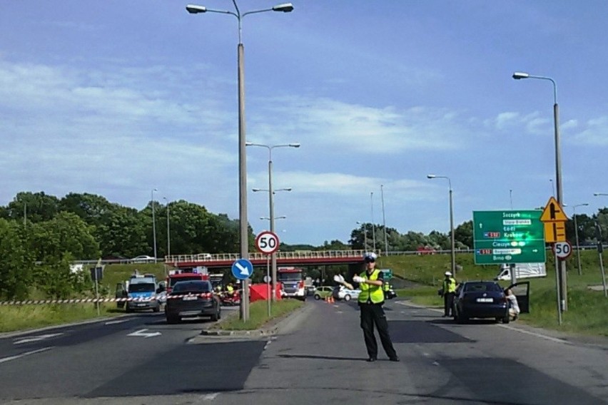 Śmiertelny wypadek w Bielsku-Białej. Motocyklista zginął na...